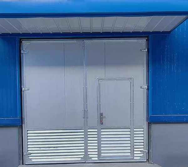 幸福路街道工业平开门