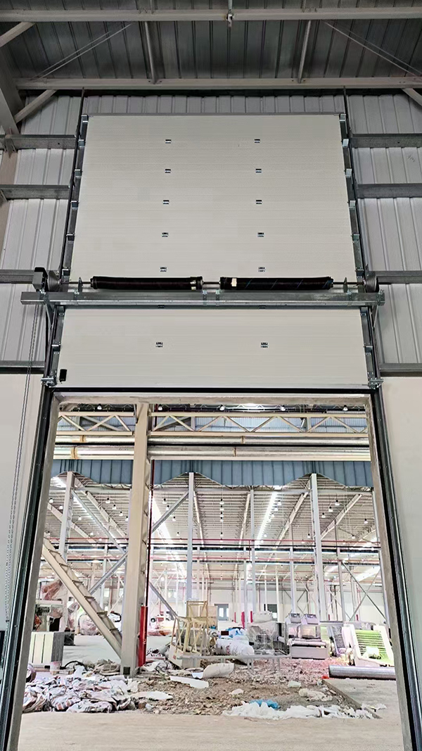 幸福路街道工业提升门