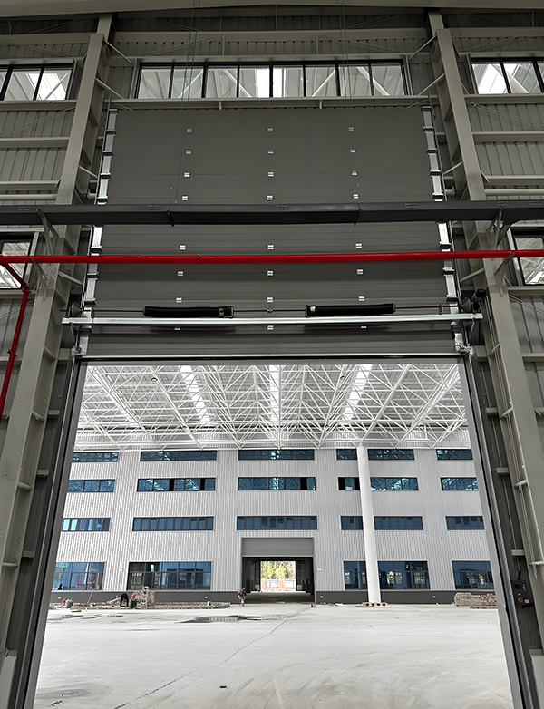 幸福路街道工业提升门