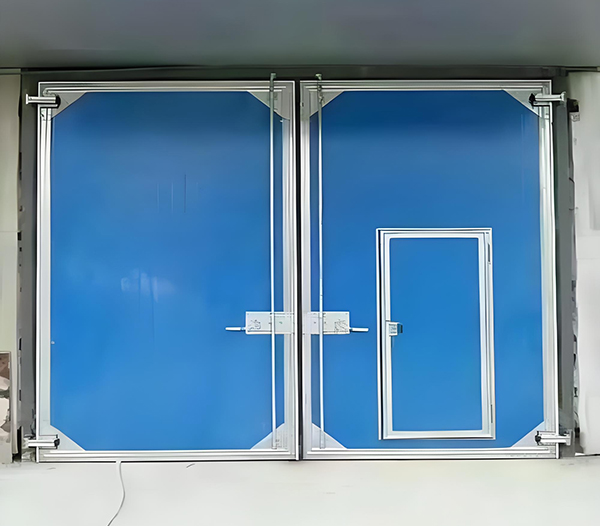 幸福路街道工业平开门