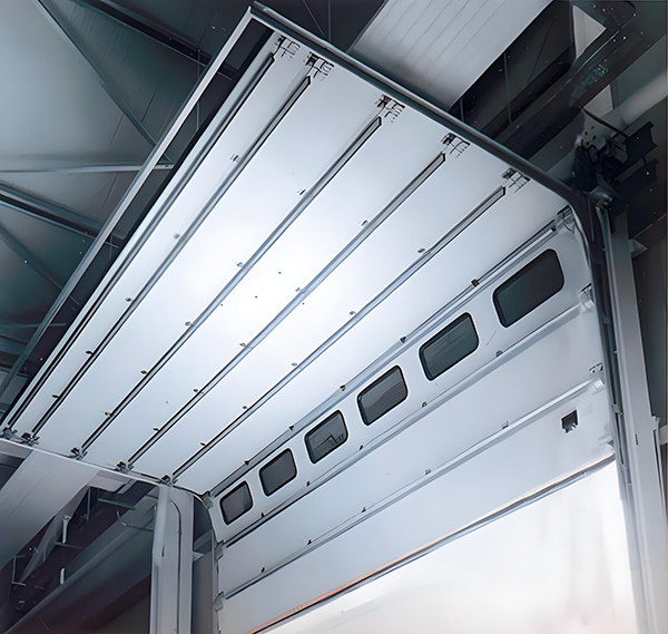 幸福路街道工业滑升门