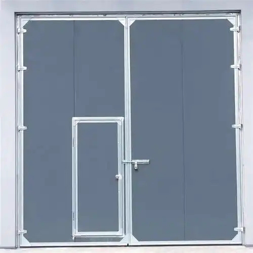 幸福路街道工业厂房门