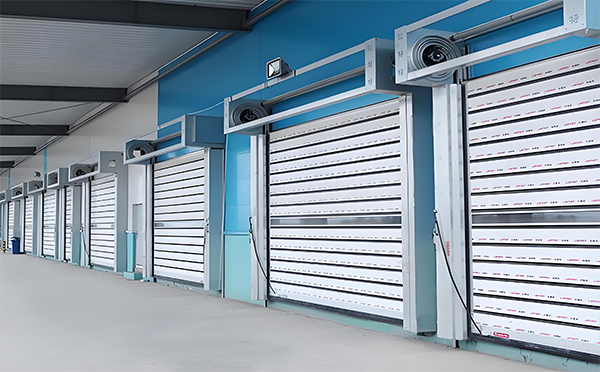 幸福路街道硬质快速门