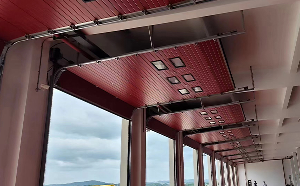 幸福路街道工业翻板门