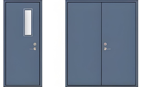 幸福路街道钢制防火门