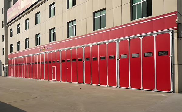 幸福路街道工业折叠门