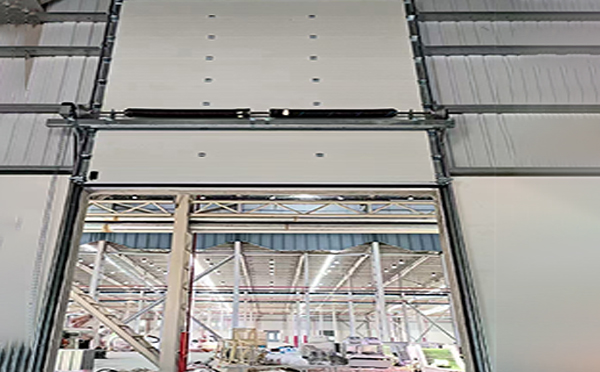 幸福路街道工业提升门