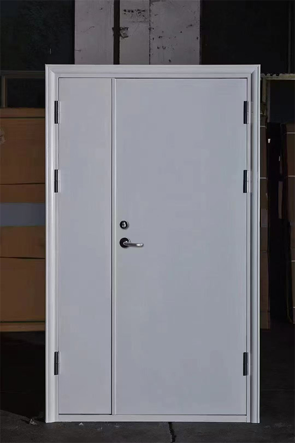 工业园区厂房完成幸福路街道防火门系统建设