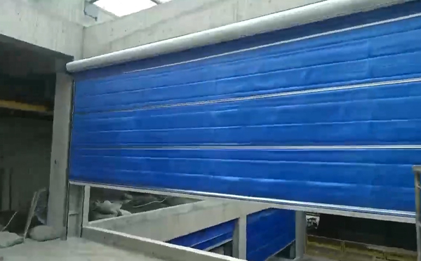 大型物流园区完成幸福路街道防火门整体安装工程